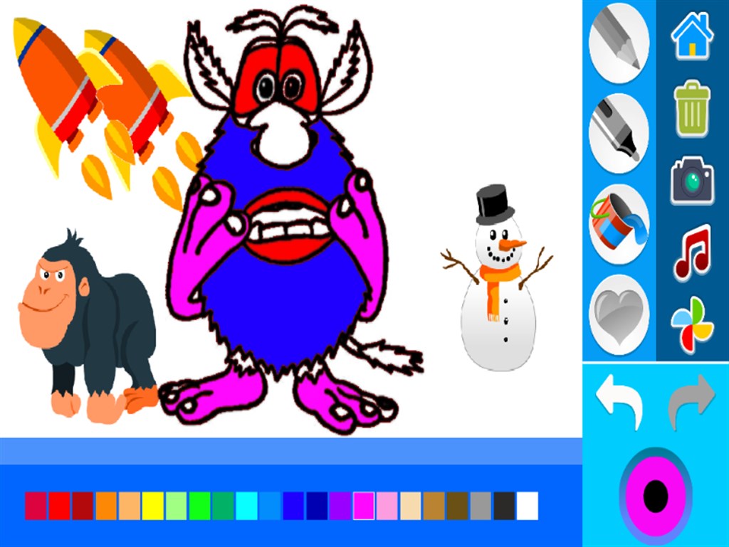 Booba Coloring Oggy Screenshot Image #1