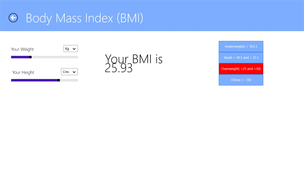 Body Metrics Screenshot Image #4