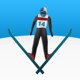 Ski Jump Icon Image