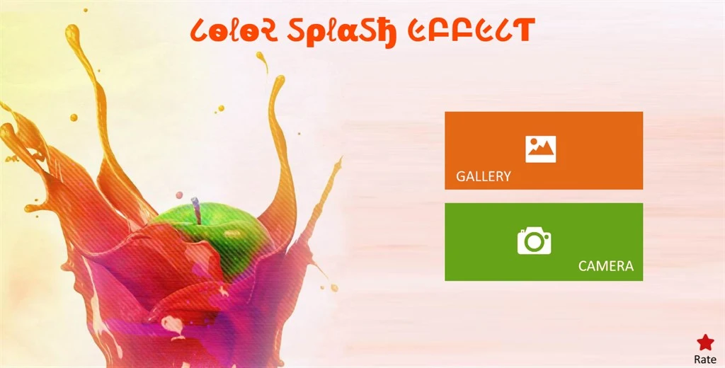 Color Splash Effect Screenshot Image