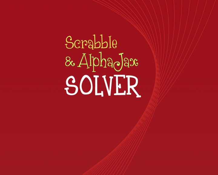 Scrabble/AlphaJax Solver