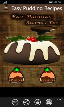 Easy Pudding Recipes Screenshot Image