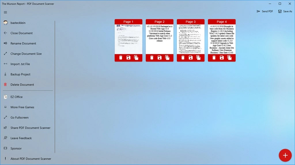 PDF Document Scanner Screenshot Image #2