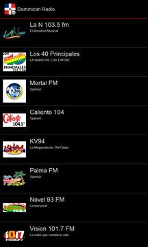 Dominican Radio Screenshot Image