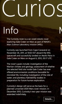 Curiosity Pictures Screenshot Image