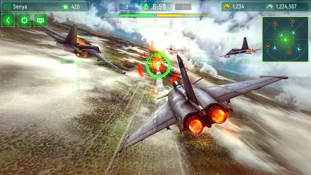 Wings of War: Modern Aircraft Screenshot Image #3
