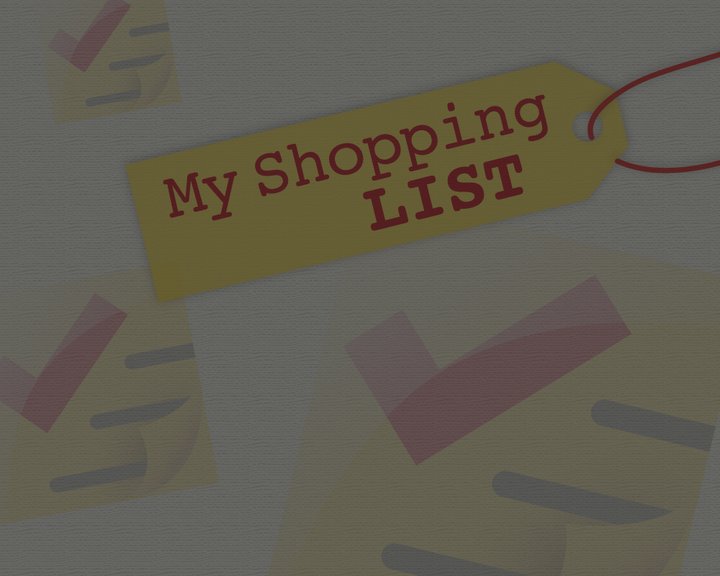 My Shopping List Image