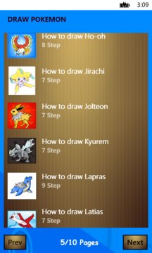 Draw Pokemon Screenshot Image