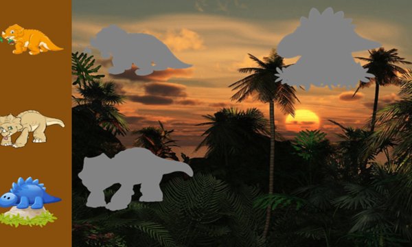 Dinosaurs Toddlers Puzzle Screenshot Image