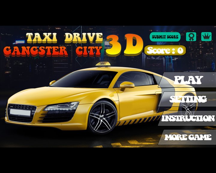 Taxi Drive Gangster City Image