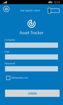 Asset Tracker TAG Screenshot Image