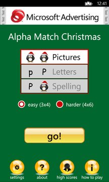 AlphaMatch Christmas Screenshot Image