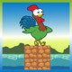 Chicken Brave Jump Icon Image