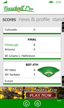 Baseball Pro+ Screenshot Image