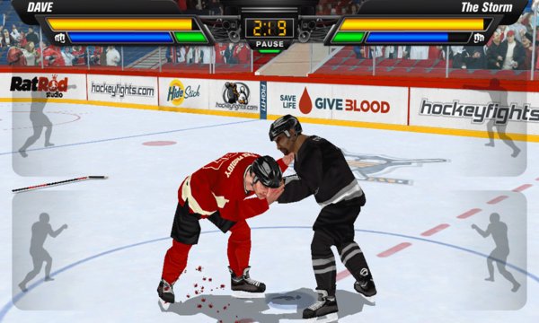 Hockey Fight Lite Screenshot Image