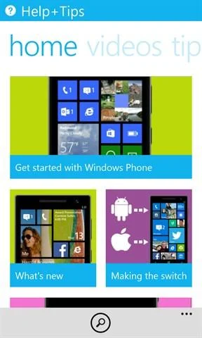 Windows Help+Tips Screenshot Image