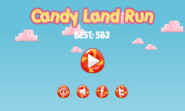 Candy Land Run Screenshot Image