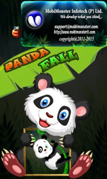 Panda Fall App Screenshot 1