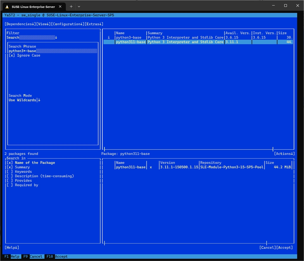 SUSE Linux Enterprise 15 SP5 Screenshot Image #4