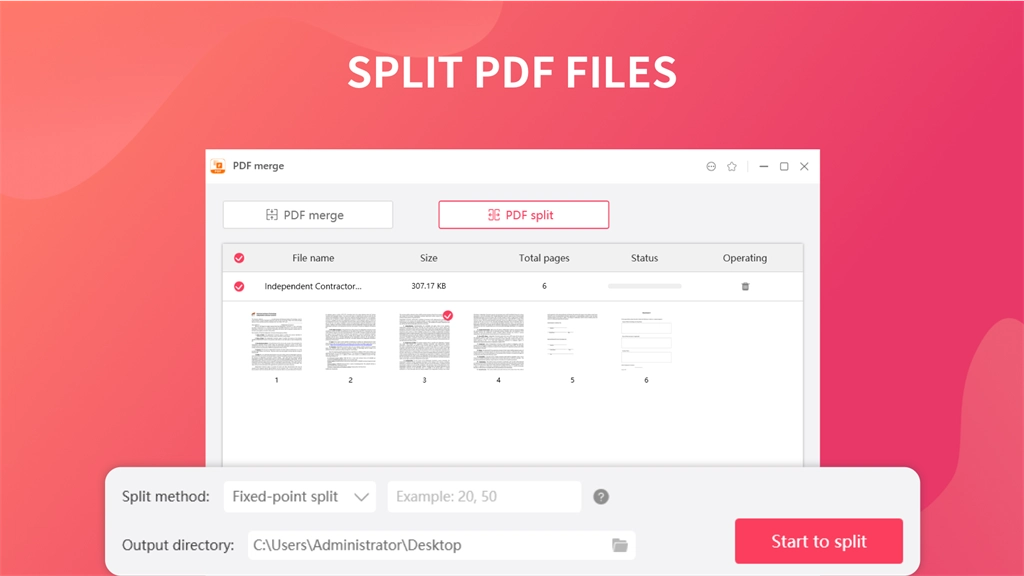 PDF Merge Tools Screenshot Image #2