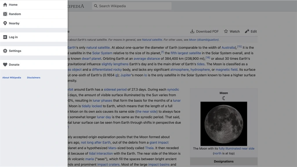 Wikipedia Indonesian Screenshot Image #2
