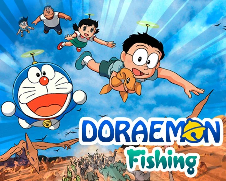 Doraemon Fishing Image