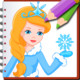Princess Color Book Icon Image