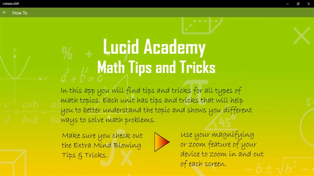 Lucid Academy Math Screenshot Image #3