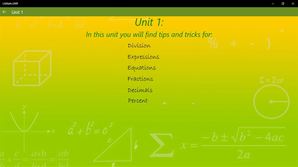 Lucid Academy Math Screenshot Image #5