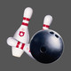 Finger Bowling Icon Image