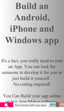 Mobile App Maker Screenshot Image