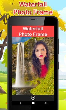WaterFall Photo Effect Screenshot Image