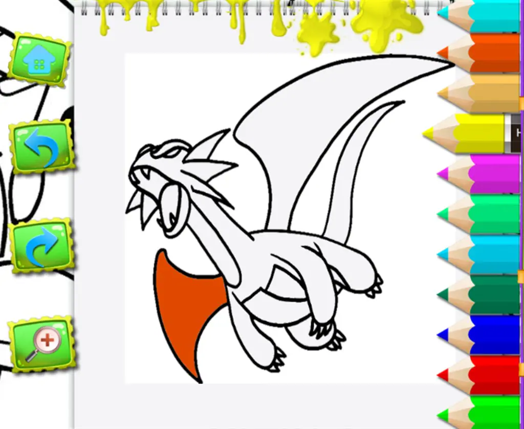 Coloring Pikachu Screenshot Image #2