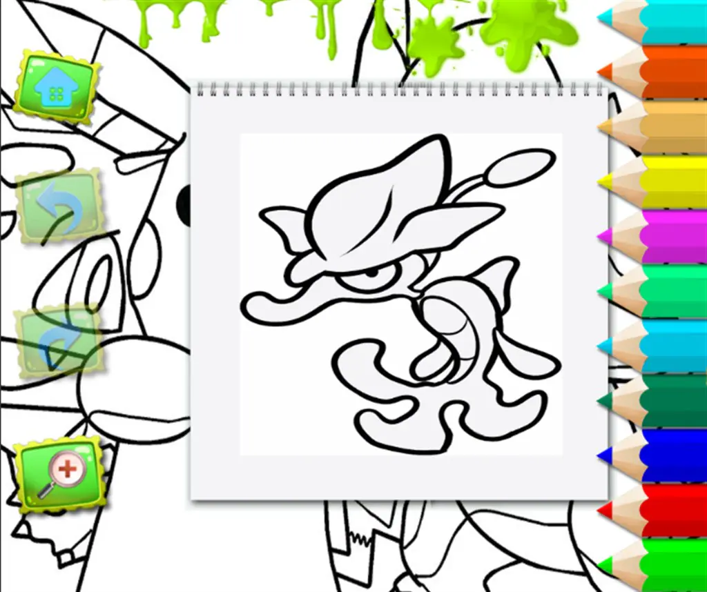 Coloring Pikachu Screenshot Image #4