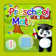 Panda Preschool Math Icon Image