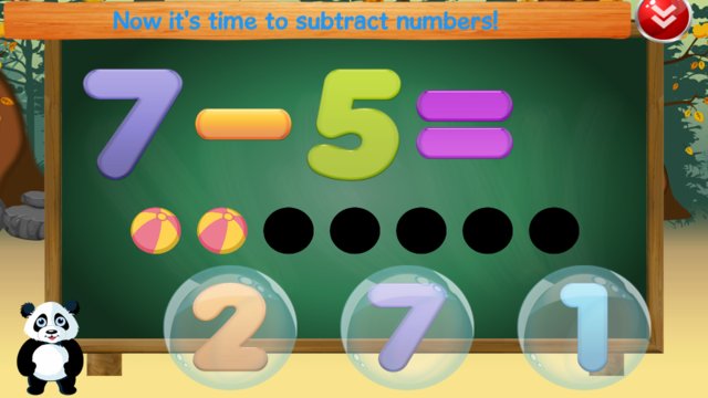 Panda Preschool Math Screenshot Image