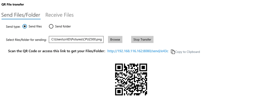 Mobile File Transfer Screenshot Image #2