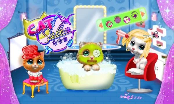 Cute Cat Salon Screenshot Image