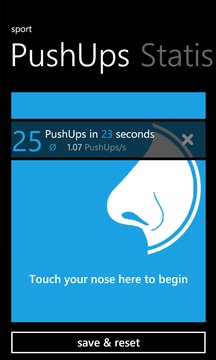 PushUp Counter Lite Screenshot Image