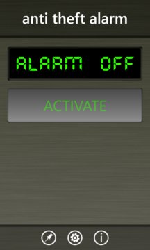 Anti Theft Alarm Screenshot Image