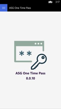 ASG OneTimePass Screenshot Image