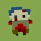 Pixelated Zombie Survival Icon Image