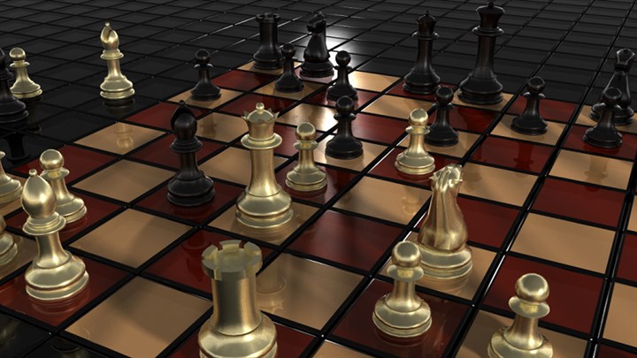 3D Chess Game Image