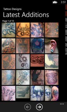 Tattoo Designs Screenshot Image
