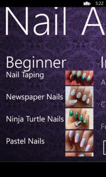 Nail Art Screenshot Image
