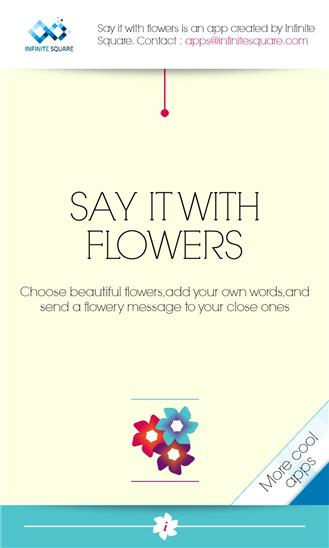 Say it with Flowers Screenshot Image