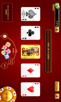 Video Poker App Screenshot 1