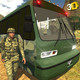 Army Transport Bus Driver 3D Icon Image