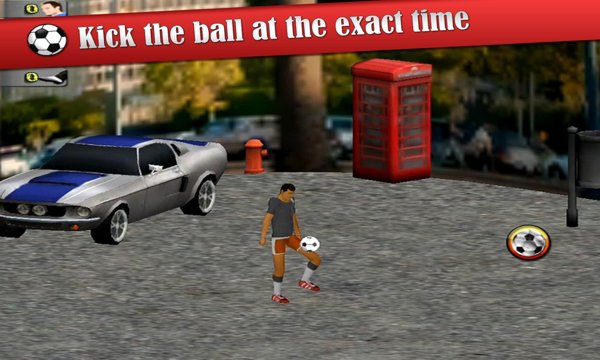 Street Soccer Juggling Screenshot Image