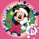 Mickey Christmas Paint Icon Image